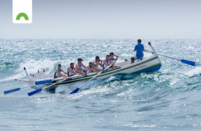 team rowing boat