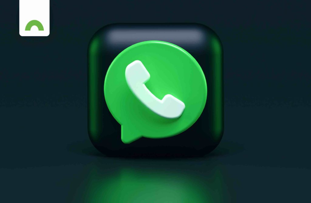 whatsapp phone symbol