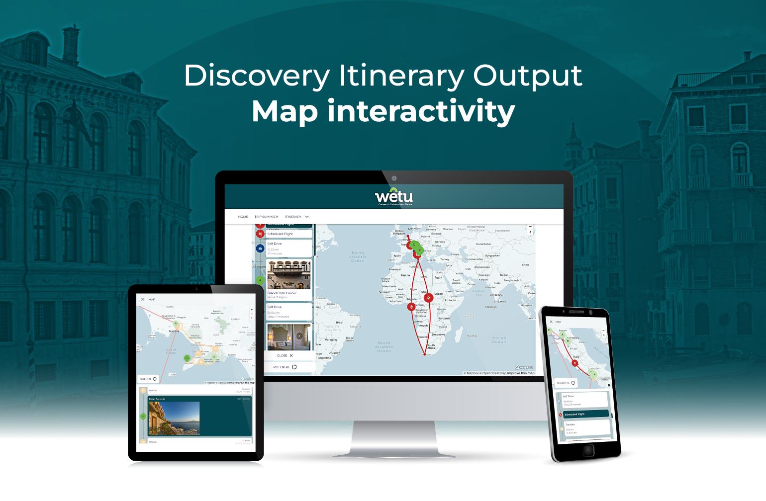 Discovery Map To An Interactive Travel Experience 